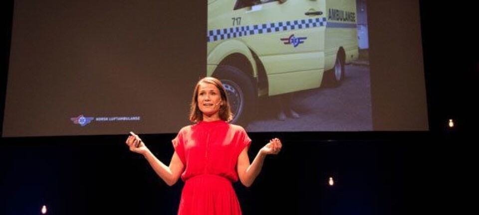 Lege og stipendiat Maren Ranhoff Hov (bildet) og overlege Christian Georg Lund svarer på kritikk fra Anne June Iversen. Foto: Yngve Vogt
