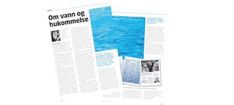 Illustrasjonen er en faksimile fra Fossbergs svar til Gjerde.