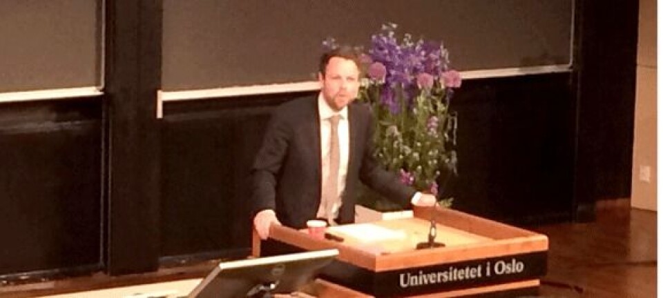 Kunnskapsminister Torbjørn Røe Isaksen. Foto: Håkon Hjemly