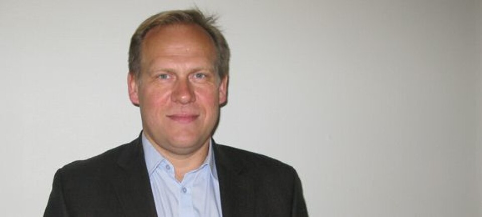 – Jeg har allerede fått et meget positivt inntrykk av organisasjonen, sier Jon Anders Henriksen, som tiltrer jobben som daglig leder i Norsk Radiografforbund 16. januar 2012. Foto: Håkon Hjemly