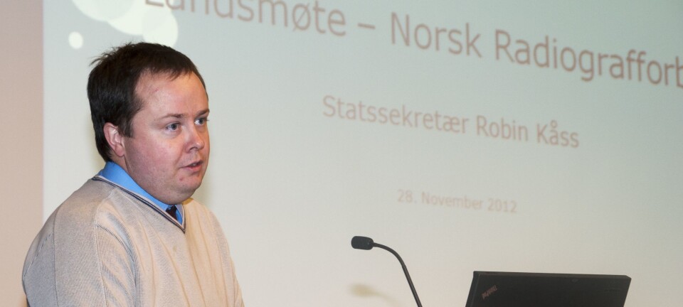 Statssekretær Robin Kåss. Foto: Tone Stidahl