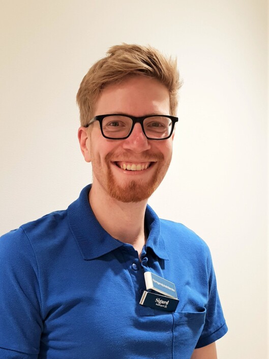 Sigurd Lauvsnes Sundland<br />Fra: Trondheim. Utdannet: Trondheim 12–15. Antall år i Norrköping: 3. Oppgaver/ansvarsområder: Labansvarlig CBCT og konvensjonell, helsecoach, jobber turnus, kjører mobilrøntgen. Sigurd Lauvsnes Sundland<br />Fra: Trondheim. Utdannet: Trondheim 12–15. Antall år i Norrköping: 3. Oppgaver/ansvarsområder: Labansvarlig CBCT og konvensjonell, helsecoach, jobber turnus, kjører mobilrøntgen.