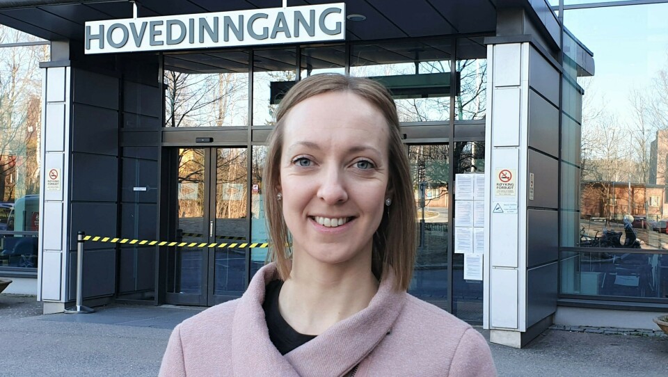 – Vi bruker mye tid på å planlegge med tanke på ulike scenarier, sier Judith Hovda, radiograf og smittevernkontakt ved Avdeling for bildediagnostikk på Bærum sykehus.