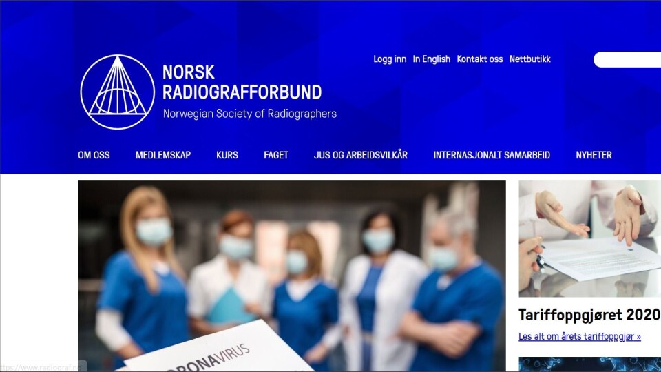 NRF med ny medlemsside