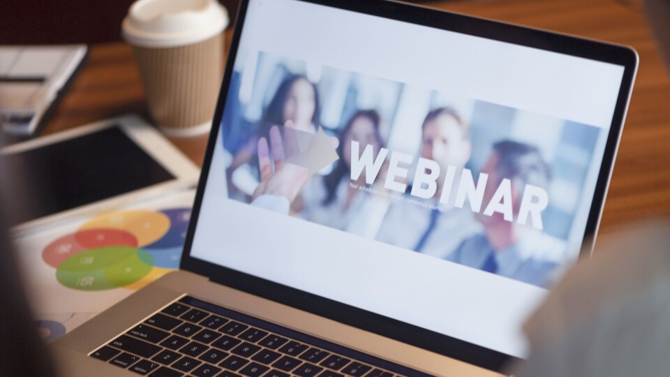 Webinar om korona og bildediagnostikken